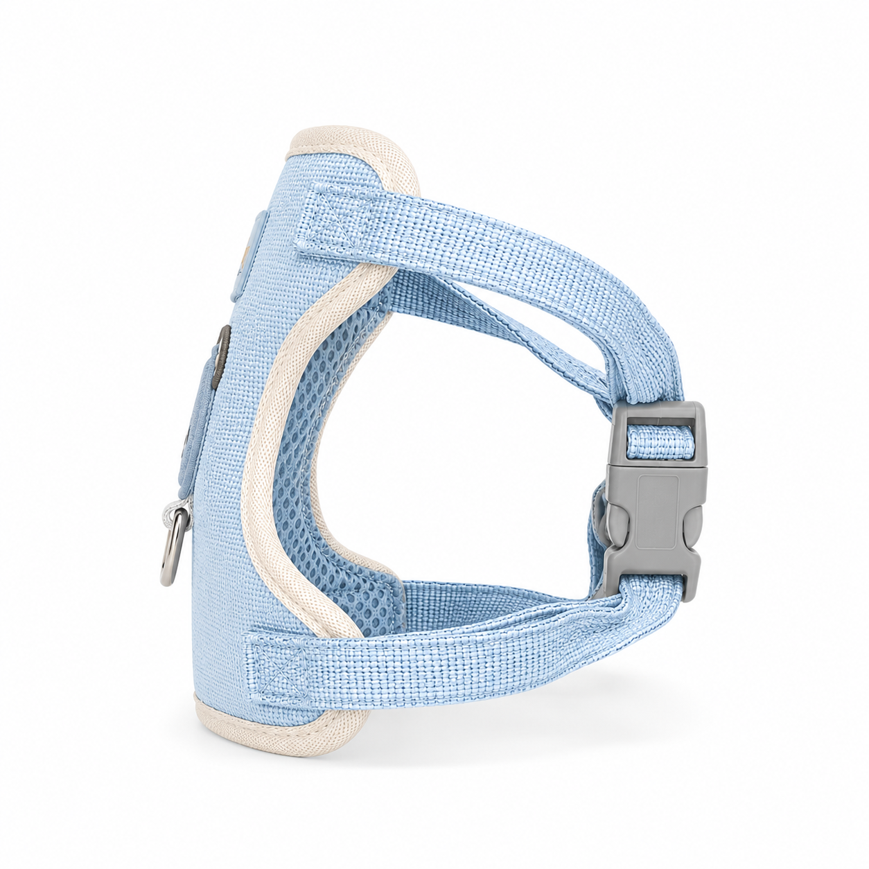 Abbey Pet Stores Cute Bear Pet Harness and Leash Set for Dogs & Cats – Light Blue - Image 3
