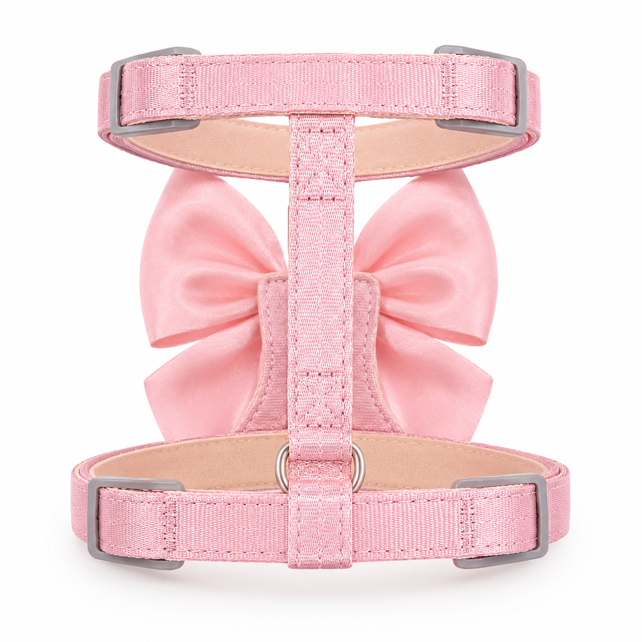 Abbey Pet Stores Luxury Bow Pet Harness for Dogs & Cats – Pink - Image 2