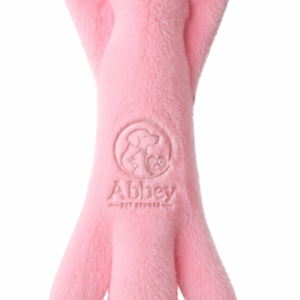 Abbey Pet Stores Plush Squeaky Duck Dog Toy – Pink