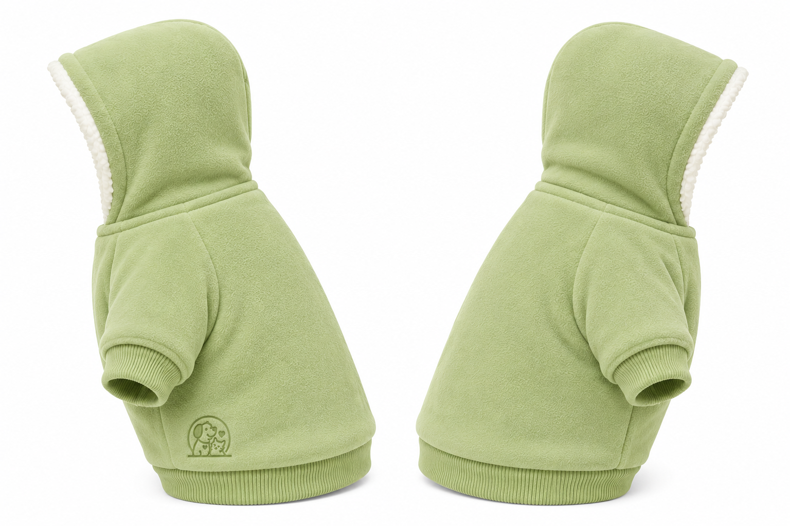 Winter Dog Hoodie Coat – Warm Soft Hoodie Jacket for Small & Medium Dogs - Image 3