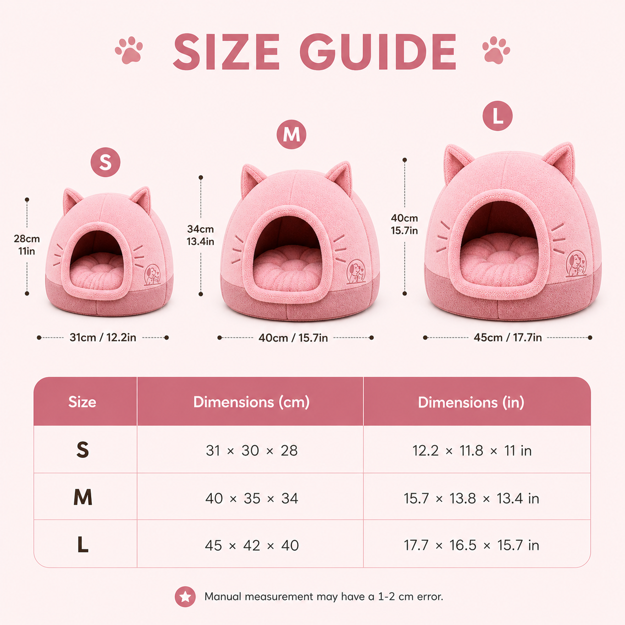 Plush Cat Cave Bed – Soft Enclosed Pet House for Warm Comfort - Image 7