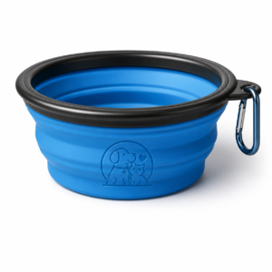 Foldable Silicone Pet Bowl – Lightweight Travel Food & Water Dish for Pets