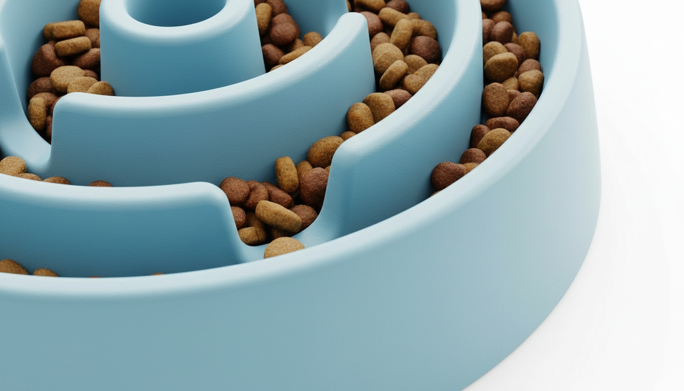Slow Feeder Dog Puzzle Bowl – Interactive Feeding Toy for Dogs - Image 3