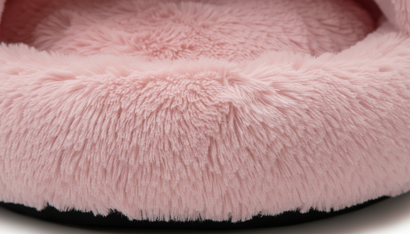 Premium Round Plush Pet Nest – Ultra Soft Warm Bed with Cover - Image 4