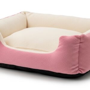 Premium Plush Pet Basket Bed – Ultra Soft & Warm Sleeping Bed