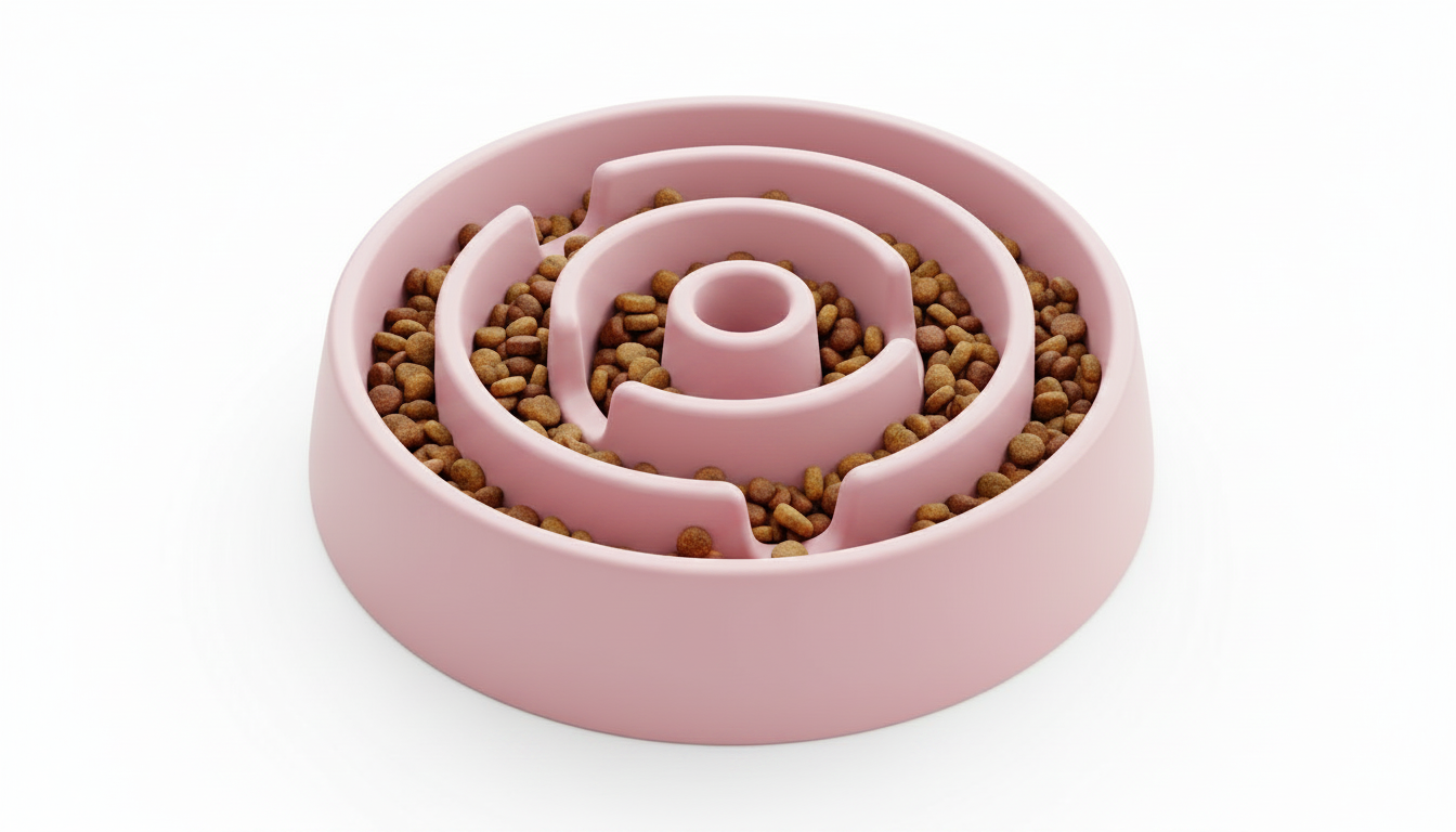 Slow Feeder Dog Puzzle Bowl – Interactive Feeding Toy for Dogs - Image 4
