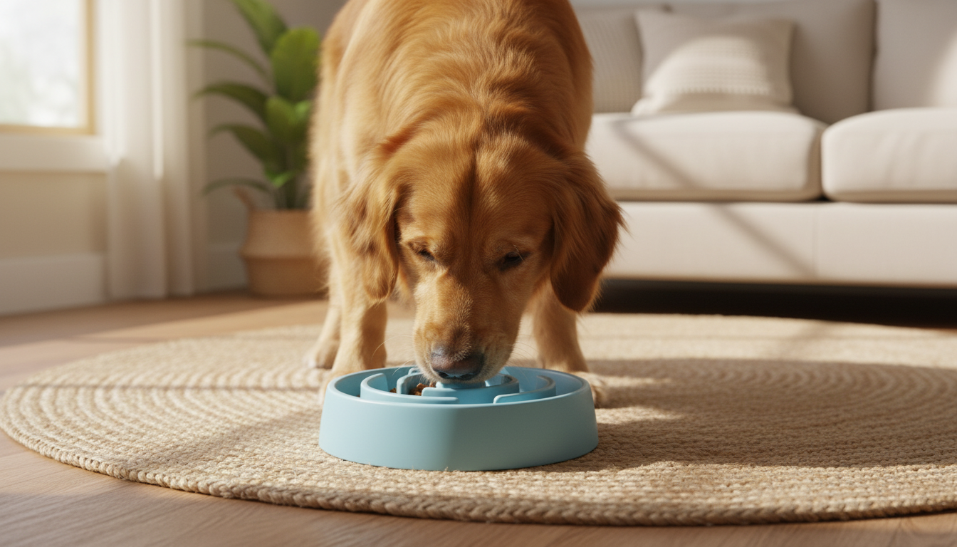 Slow Feeder Dog Puzzle Bowl – Interactive Feeding Toy for Dogs - Image 8