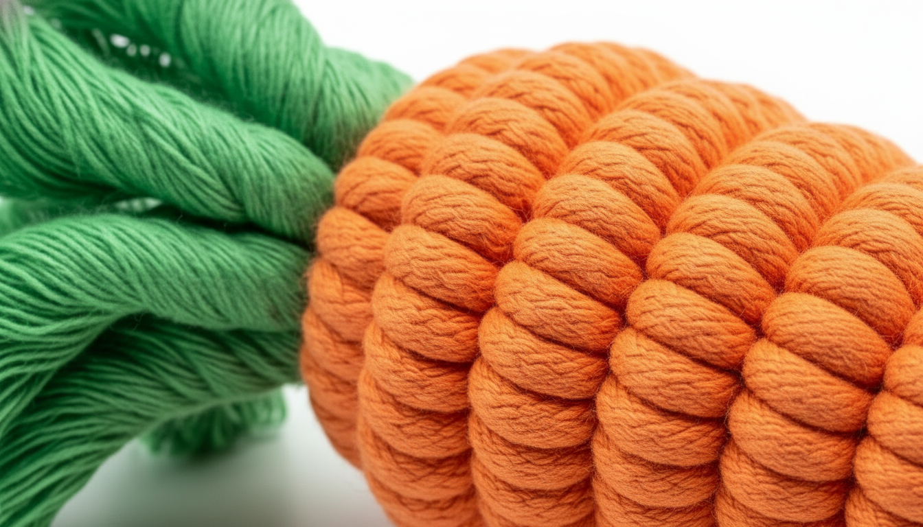 Premium Cotton Rope Knot Dog Toy – Strong Chew & Dental Cleaning Toy Option 4 (SEO-Friendly): - Image 10