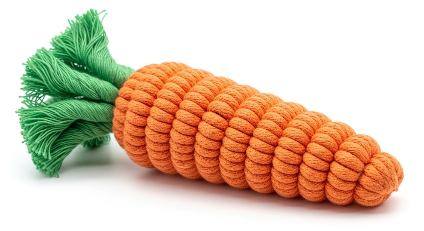 Premium Cotton Rope Knot Dog Toy – Strong Chew & Dental Cleaning Toy Option 4 (SEO-Friendly): - Image 11